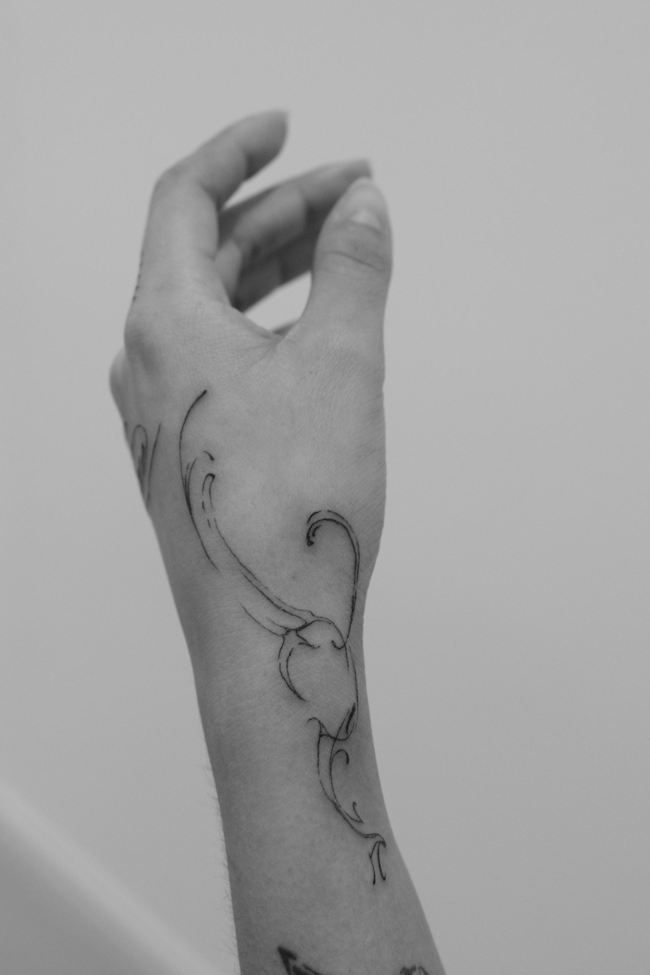 Blackwork, Fineline und Oldschool Tattoos von Mary