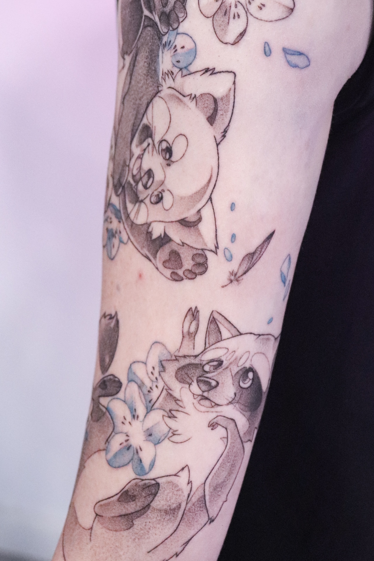 Cartoon/Anime Tattoo